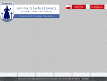 Tablet Screenshot of gawluszowice.pl